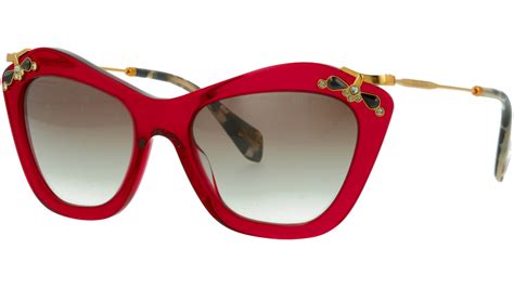 miu miu red glasses|miu glasses price.